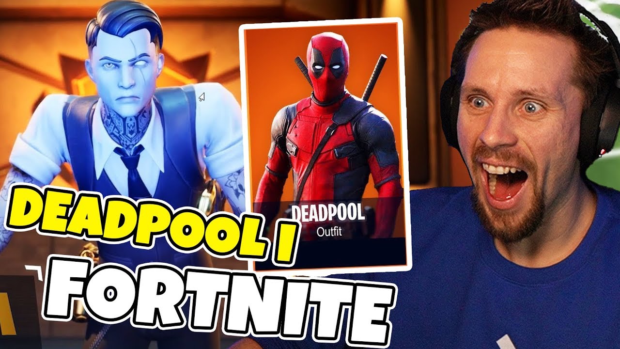 DEADPOOL I FORTNITE *Köper och visar hela BattlePasset* SEASON 2 CHAPTER 2