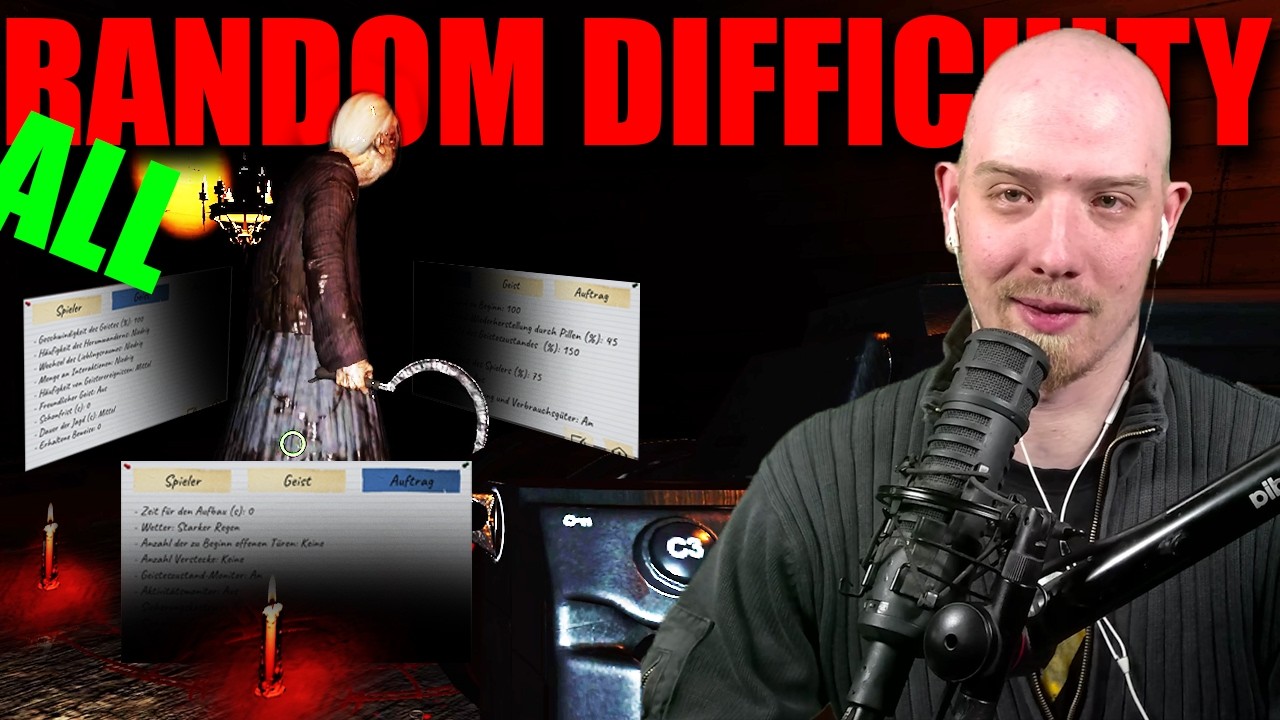 Random Difficulty - Oma am Freitag muss sein - Random Map | Phasmophobia | Solo | LvlXX-570 |PsychoD