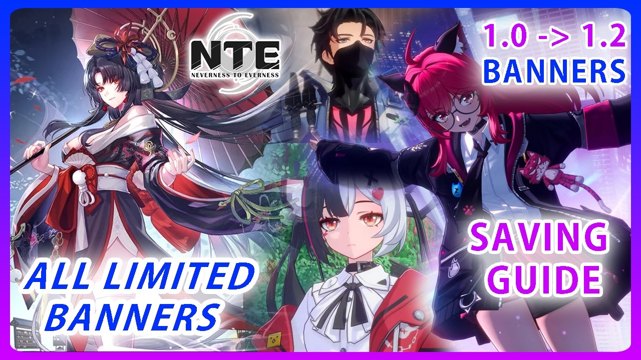 NTE Roadmap 1.0-1.2: No 50/50 Gacha - Nanally,Hotori or Lacrimosa? Who to Pull?Neverness to Everness
