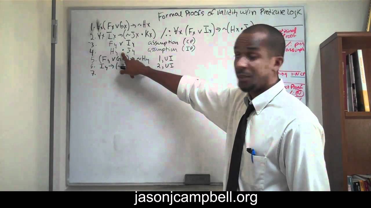 14. Introduction to Predicate Logic Formal Proofs of Validity: Conditional Proof and Indirect Proof