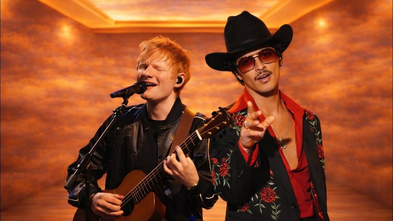 Ed Sheeran Ft Bruno Mars - Girlfriend (Official music video)