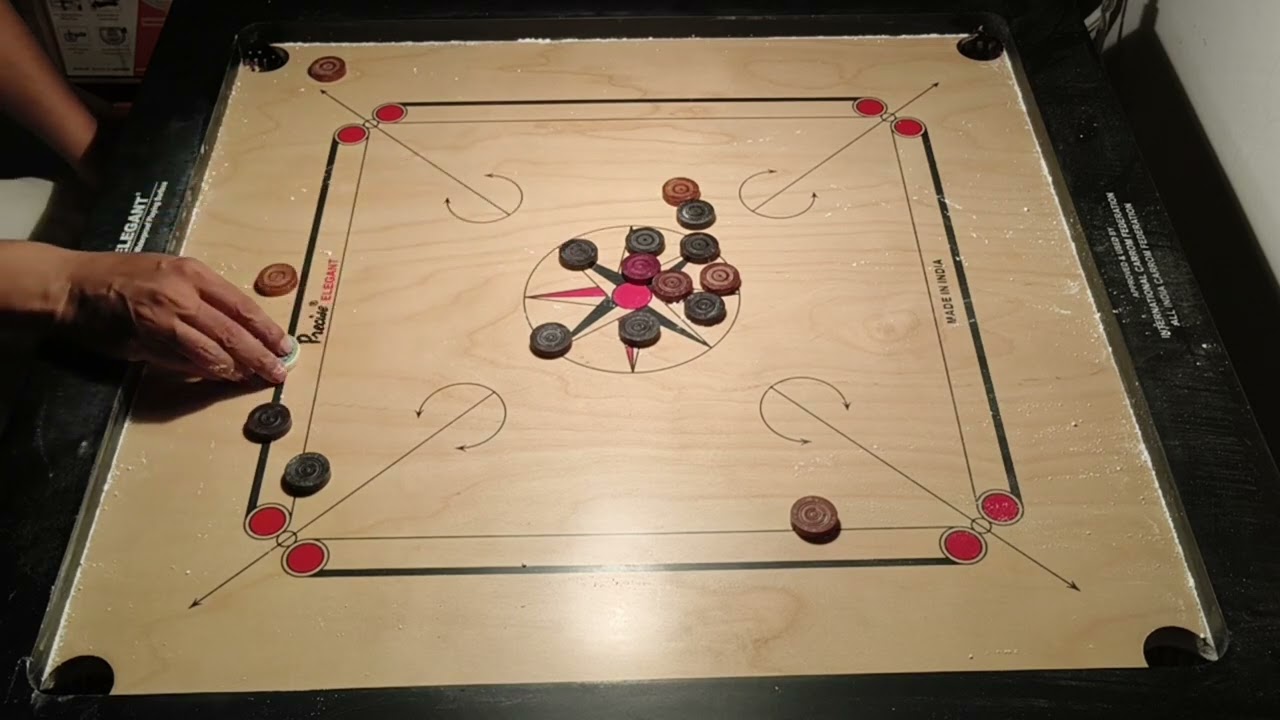 Carrom practice shot @aajtak @ConcentrateNL @meditativemind @acarrommasterstroke @VIDARBHACARROM 