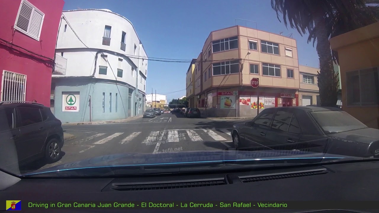 786 Driving in Gran Canaria - Juan Grande - El Doctoral - La Cerruda - San Rafael - Vecindario