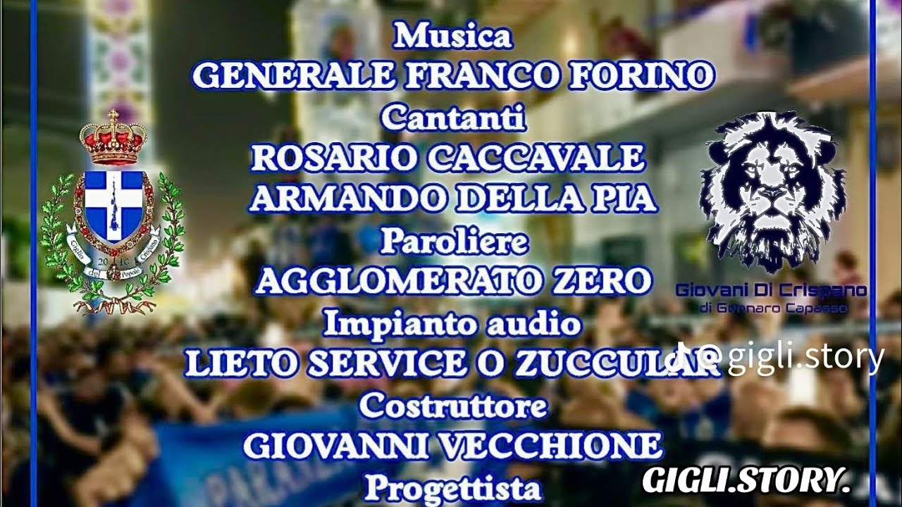 Alzata dello striscione Giovani di Crispano 2026