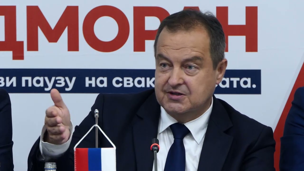 01.07.2024. Izjava Ivica Dačić, potpredsednik Vlade i ministar MUP-a o kampanji Vozi odmoran