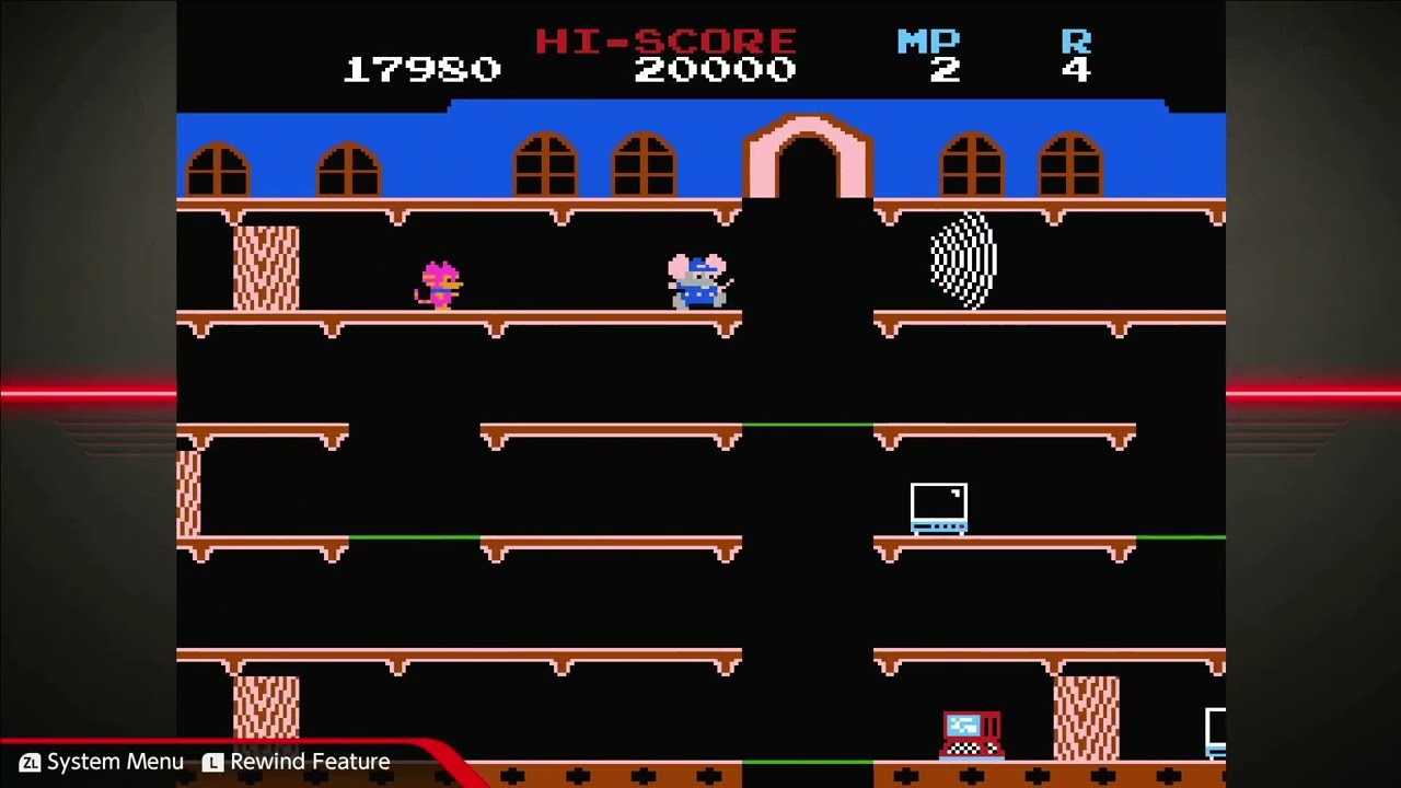 Switch - Namco Museum Archives: Volume 1 [Mappy - 51,030]