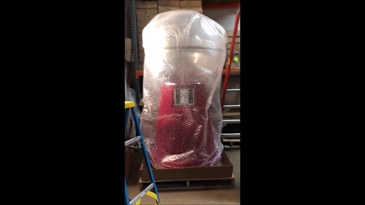 Unboxing of Giant Gumball Machine by CandyMachines.com