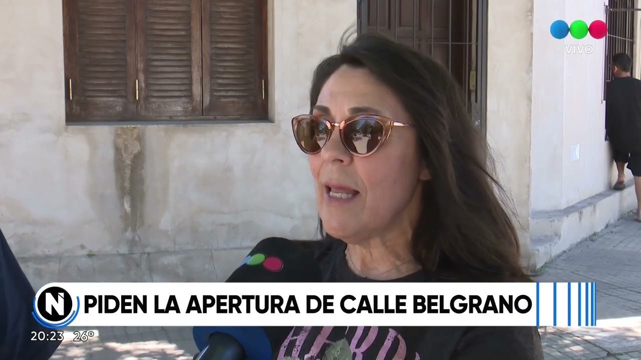 Las vecinales Alvear y Candioti Norte piden la reapertura de calle Belgrano