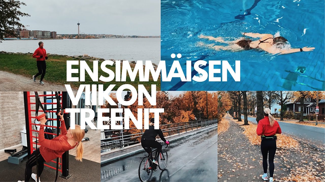 Ensimmäinen treeniviikko || matka kohti triathlonia