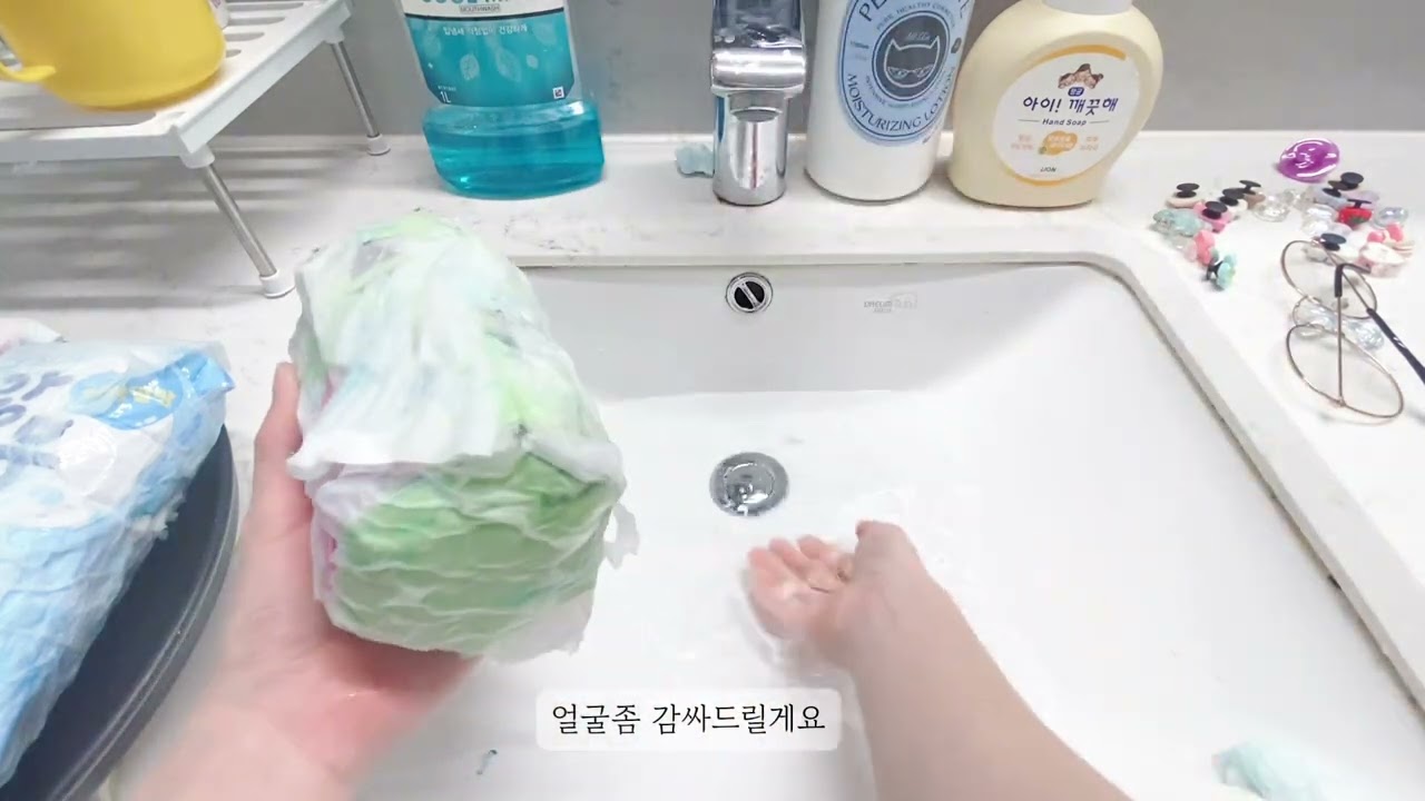 휴지 왁스 스퀴시 부쉬기& 제작 영상 원본!! #챼유 #휴지왁스 #asmr