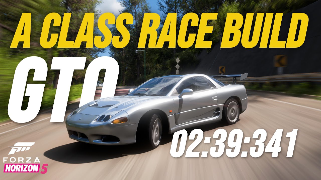 Forza Horizon 5 - Mitsubishi GTO Race Build & Touge Time Attack