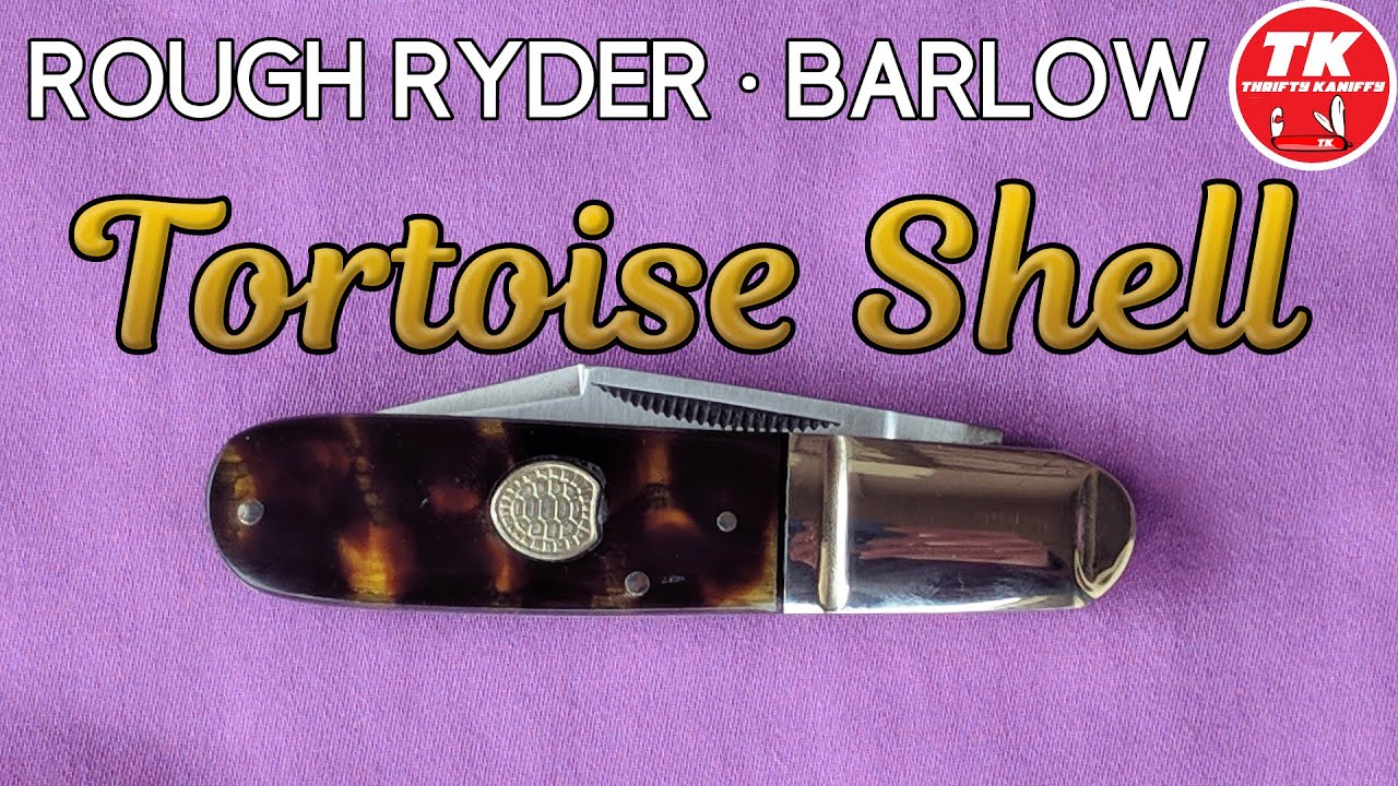 Карманный нож Rough Ryder Tortoise Shell Barlow RR2246