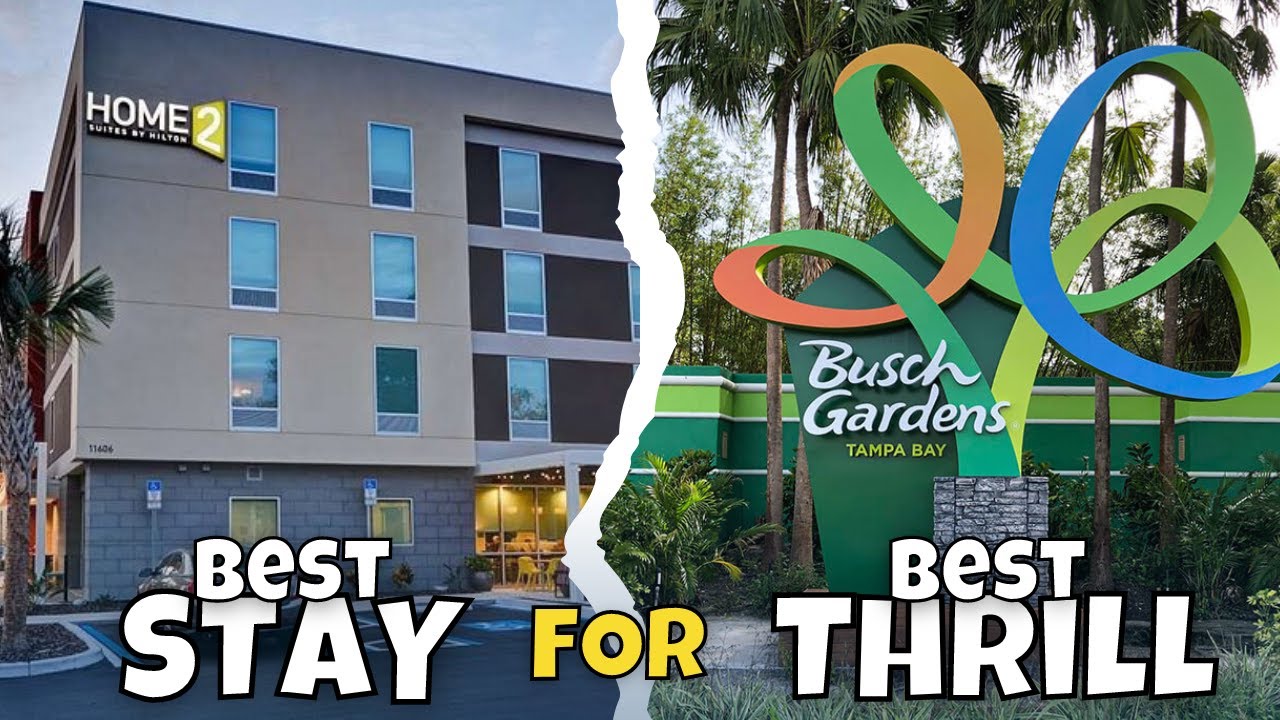 Hilton Home 2 Suites and Busch Gardens Tampa Florida