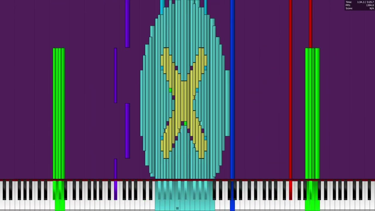 [Black MIDI] Windows Second Heaven | 1.5 Million Notes | PFA Legit Run