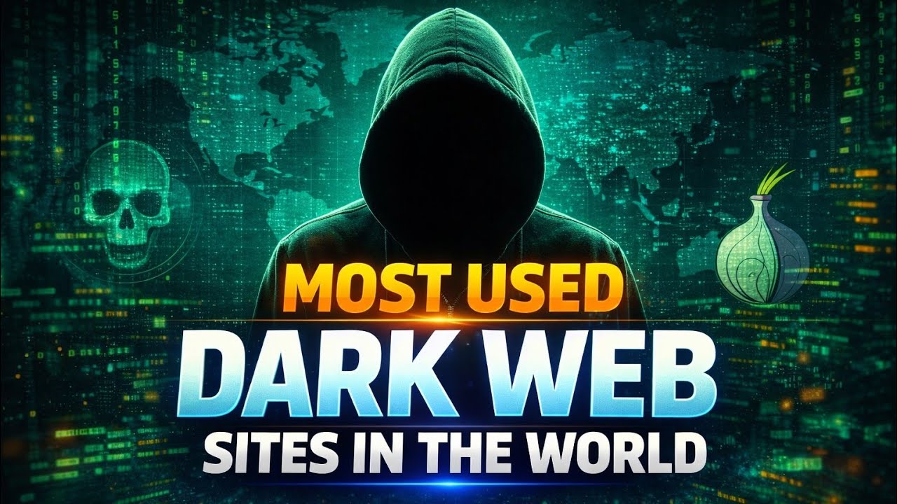 Top 10 Most Used Dark Web Sites in the World (Explained Safely)