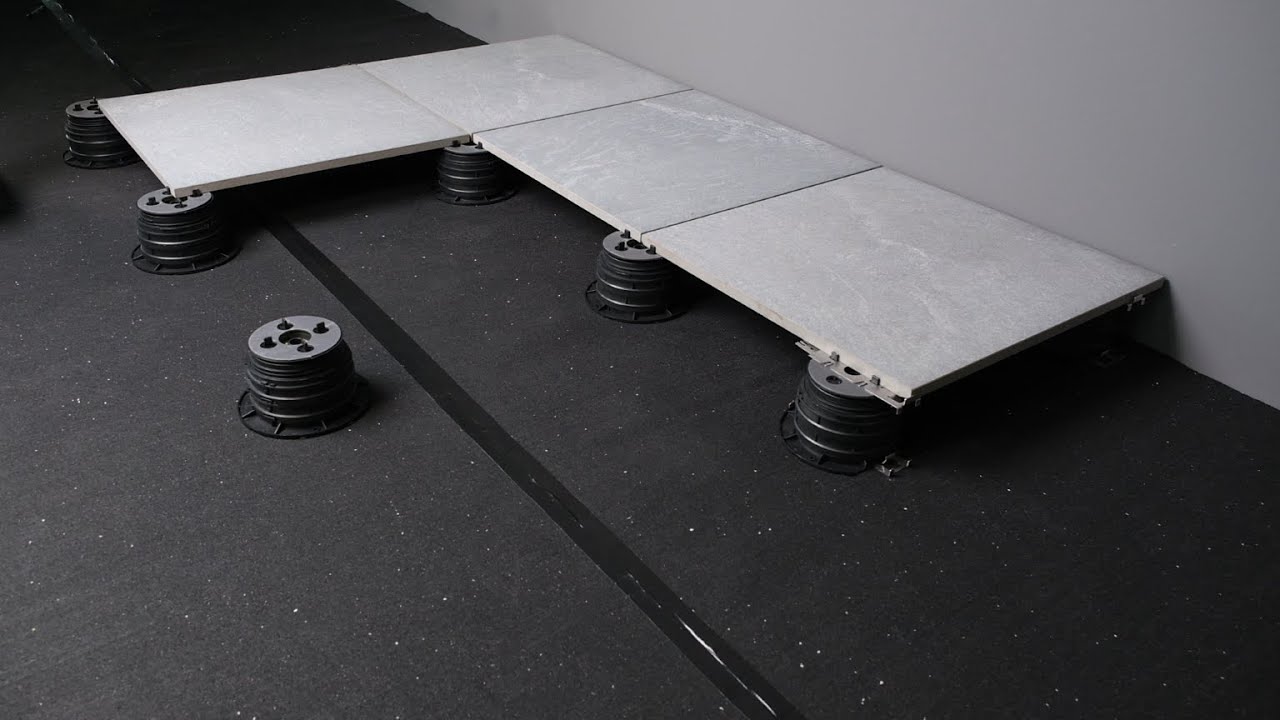 [ES] UPTEC - Instalación estándar de un suelo técnico elevado