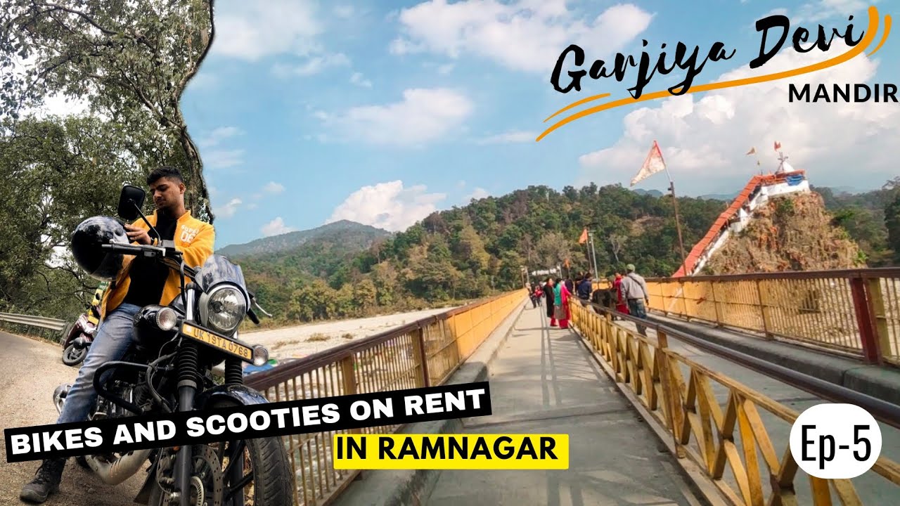 We Rented Bike and Scooty in Ramnagar 😍 | Garjiya Devi Mandir | Vlog
