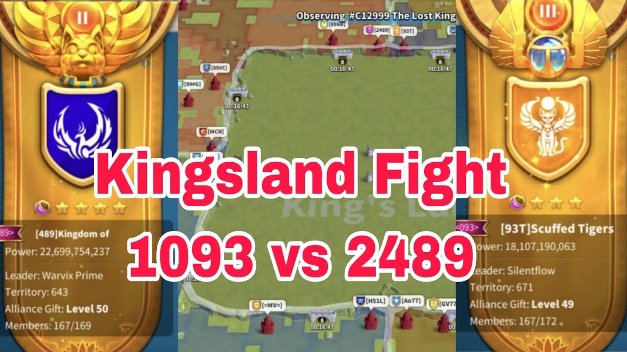 🔴 [LIVE STREAMING]KINGLAND FIGHT!!! 1093 VS 2489! DAY 2 BELOM BERGERAK DARI KMAREN GESSS