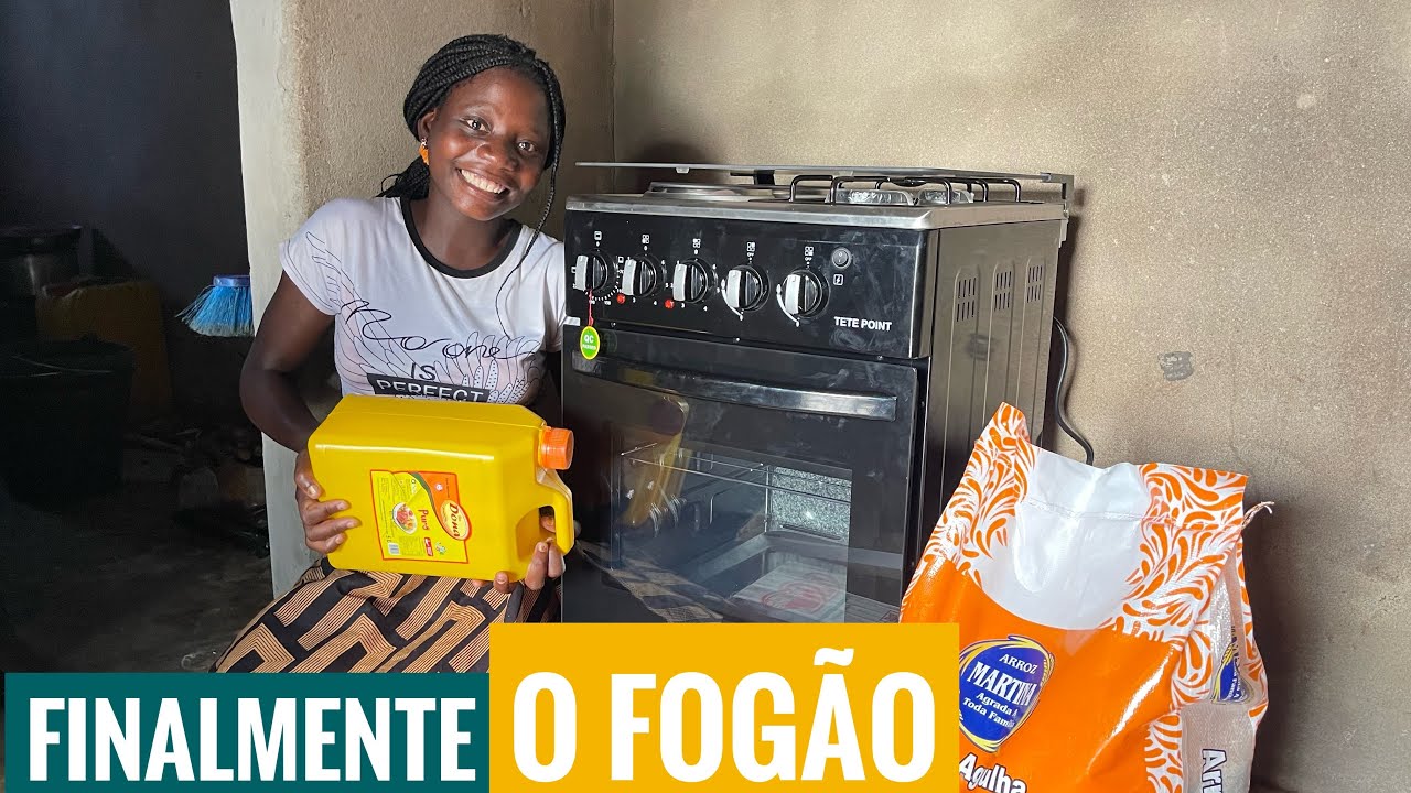ganhamos um fogão graças a Deus 😅