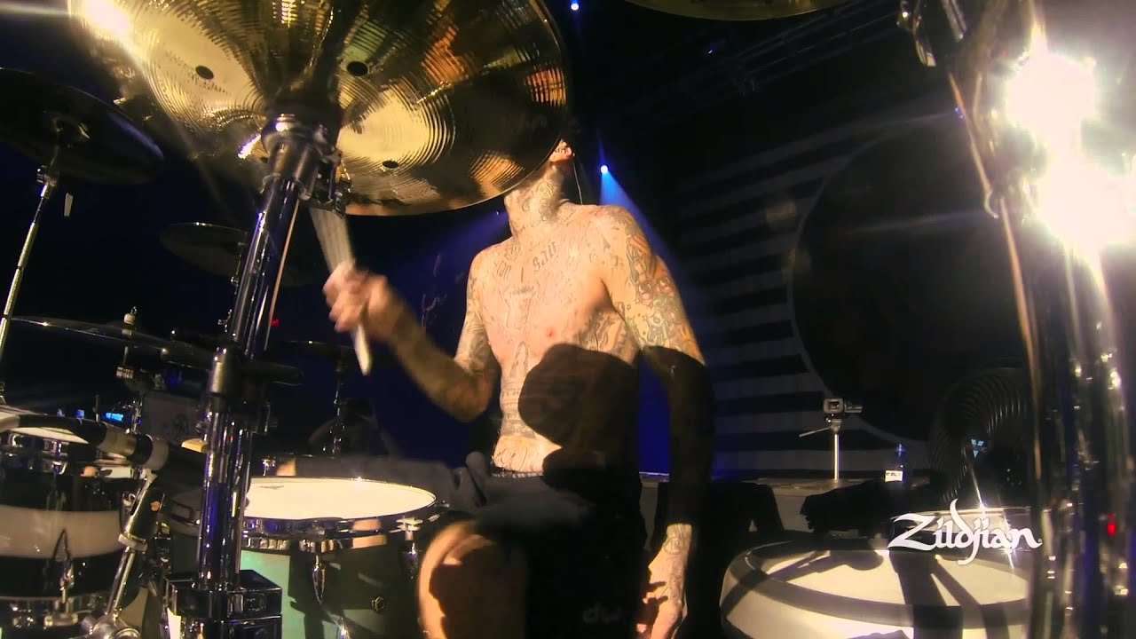 The Break Down Series - Travis Barker plays Violence