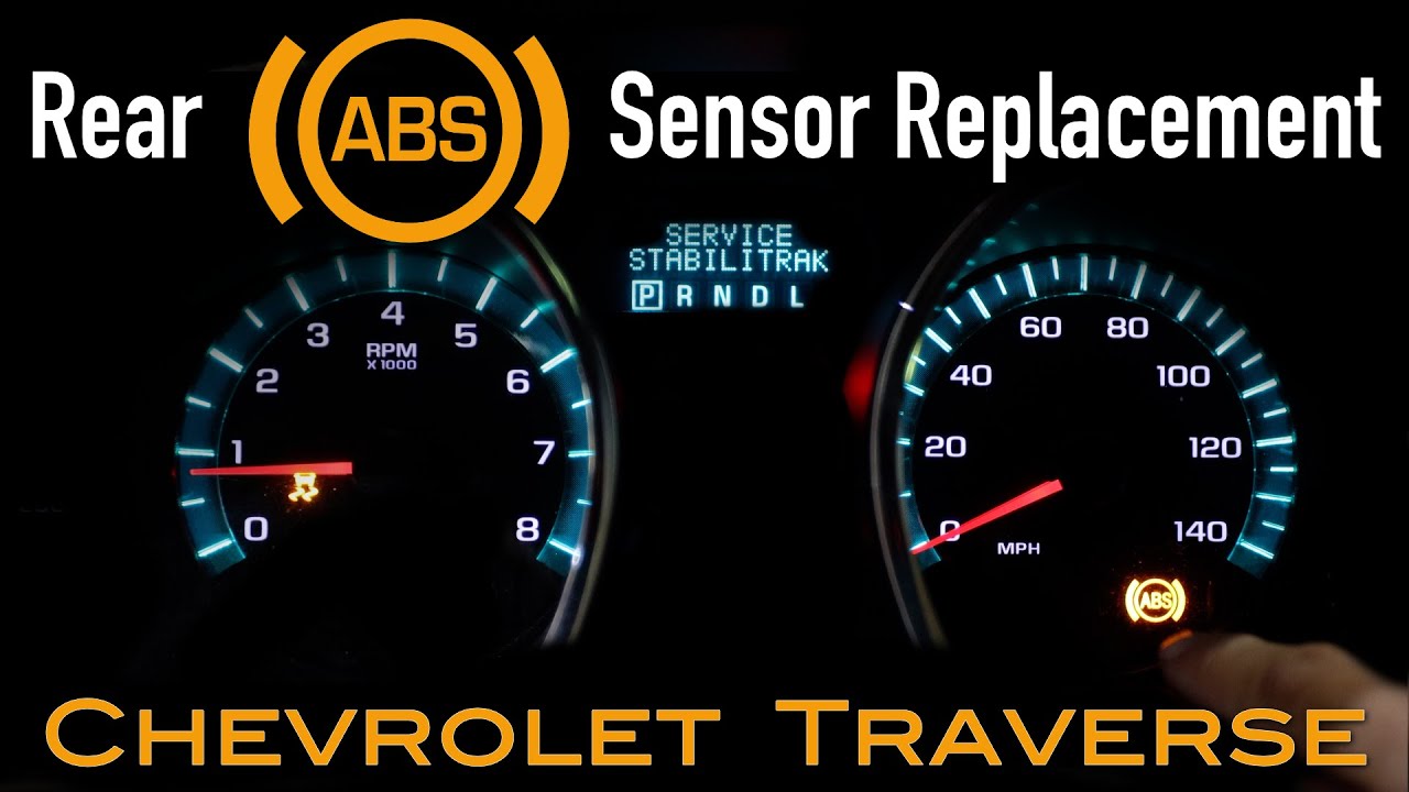 Rear ABS Sensor Replacement | 2009-2016 Chevrolet Traverse