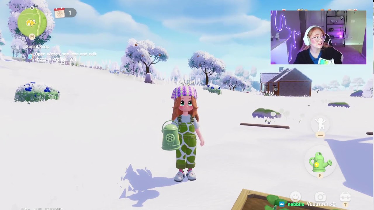 SHORT STREAM TODAY JUST HANGING OUT PLAYING COZY GAMES