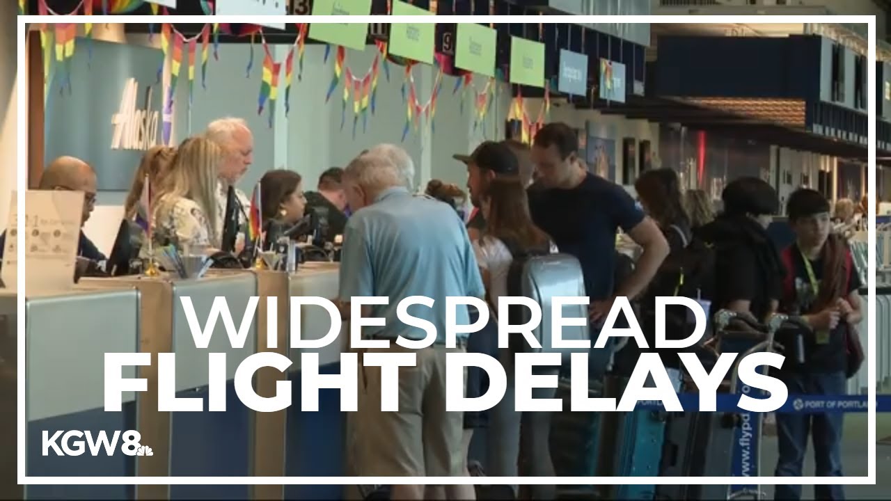 Thousands of flight delays, disruptions across the US
