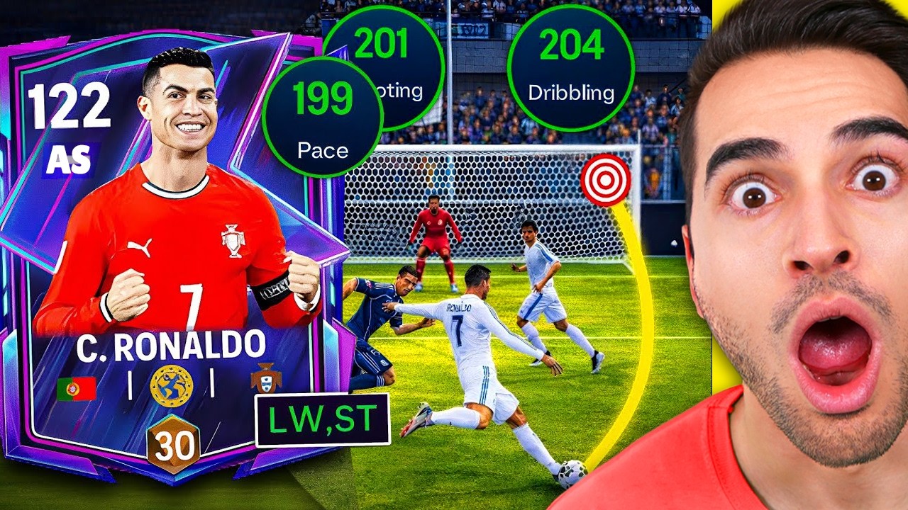 CRISTIANO RONALDO AL MASSIMO È TROPPO FORTE!!!