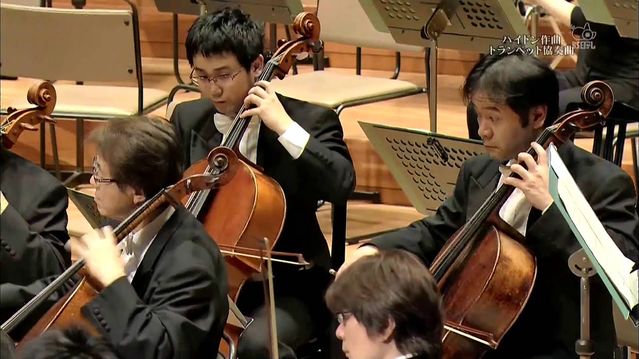 Haydn Trumpet Concerto I. Allegro Rubén Simeó, Yomiuri Nippon Orchestra, Leif Seggerstam