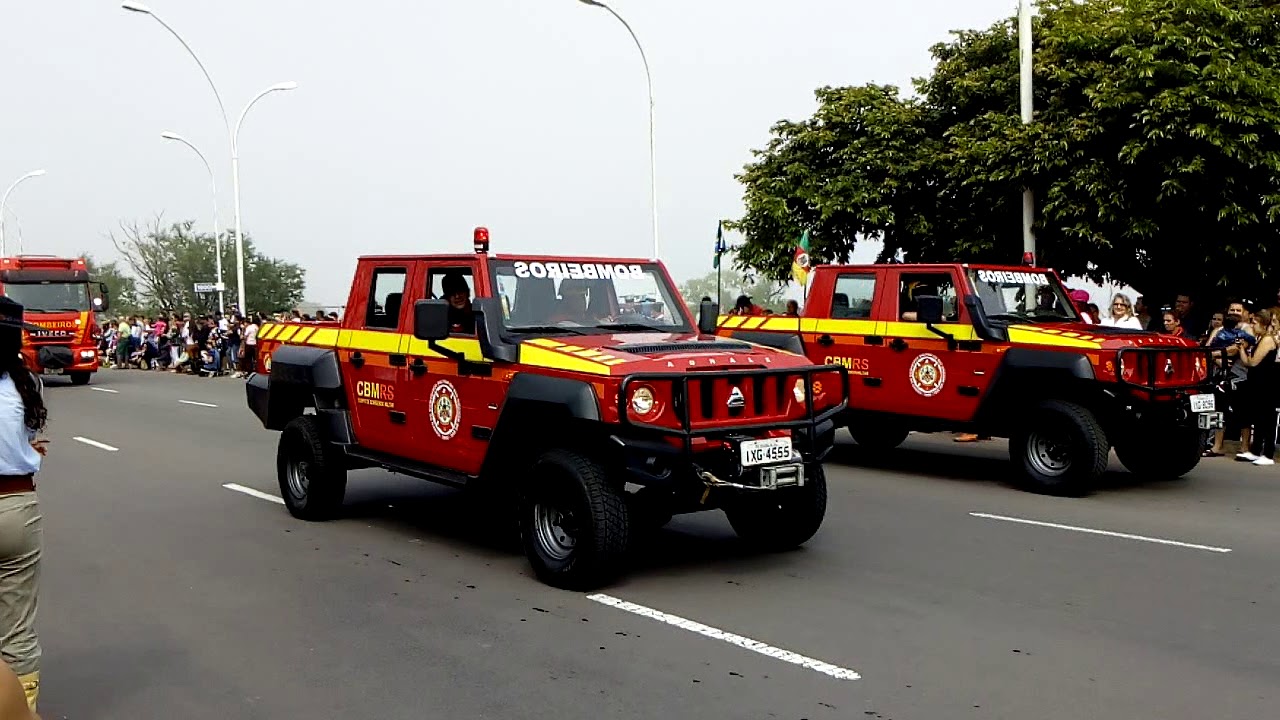 Desfile Bombeiros Semana Farroupilha 2017