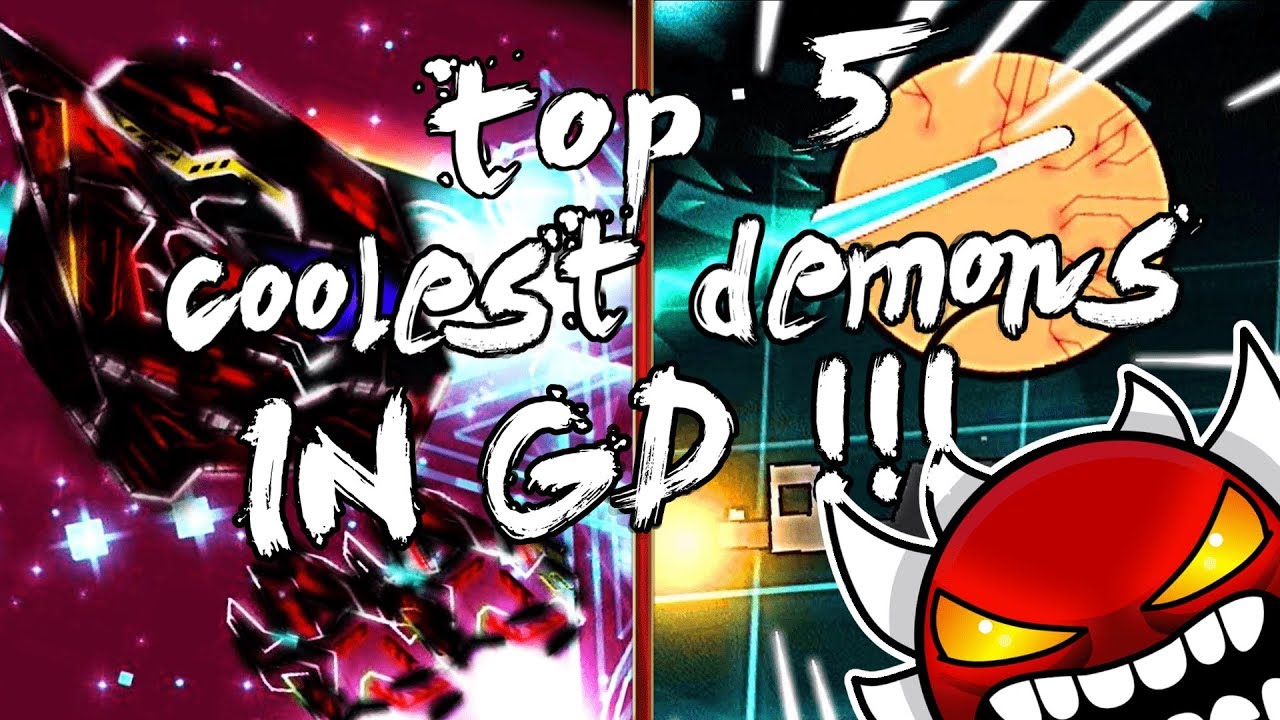 [GD TOP#1] ~ TOP 5 EPIC AND COOLEST DEMONS FOR EACH DIFFICULTY [GEOMETRY DASH2.1] ~ ENJOY !