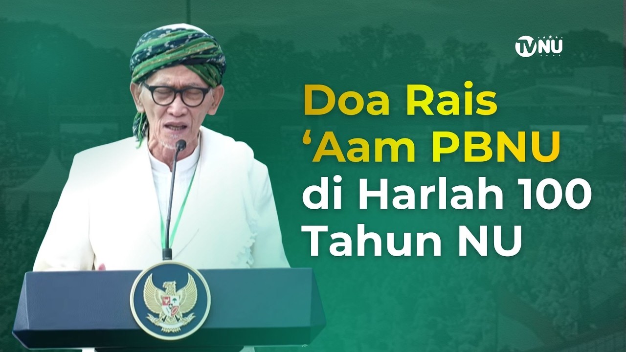 Rais 'Aam PBNU Pimpin Doa di Harlah Satu Abad NU