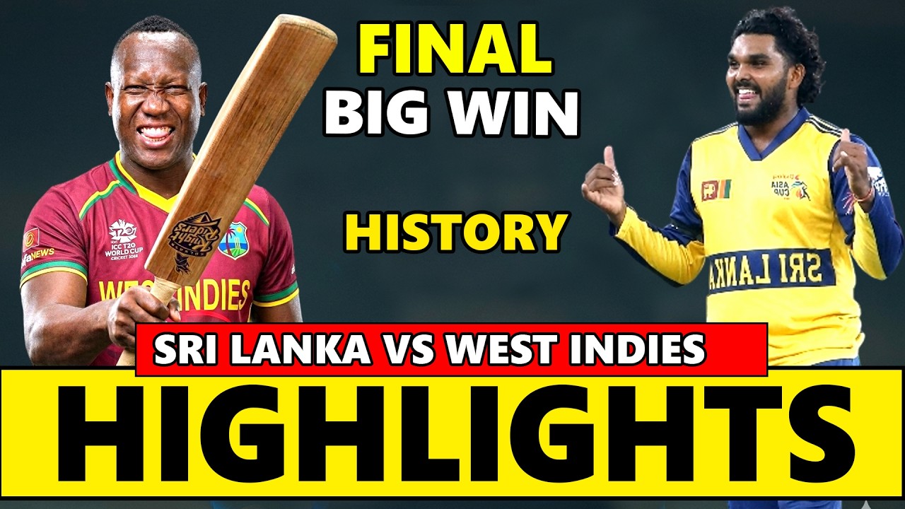 West Indies vs Sri Lanka 3rd T20 Match Highlights 2026 | WI vs Sl T20 Highlights