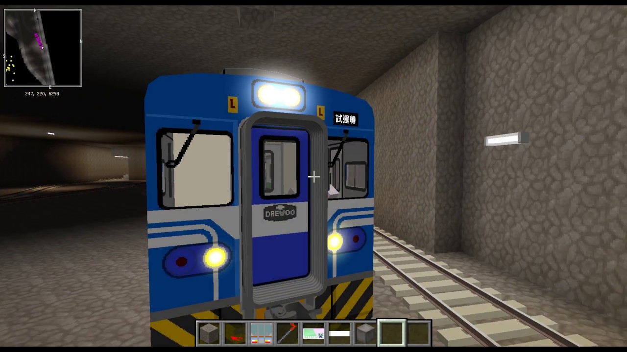 【minecraft】RTM台鐵{台北→萬華→台北}
