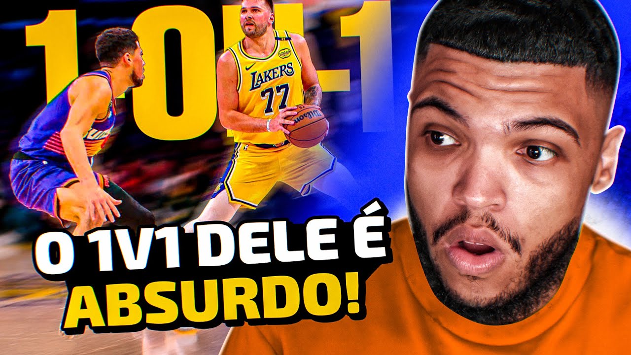 LUKA DONCIC DANDO AULA NO 1v1!  | REACT DO JOTA