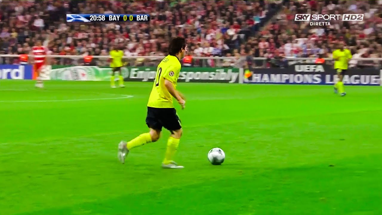 Lionel Messi vs Bayern Munich | Quarter Final UCL 2008/2009 | 2nd Leg English Commentary