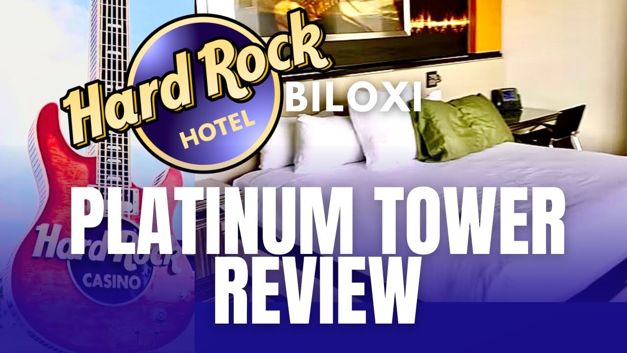Hard Rock Casino Hotel Platinum Tower Room tour and review in BILOXI