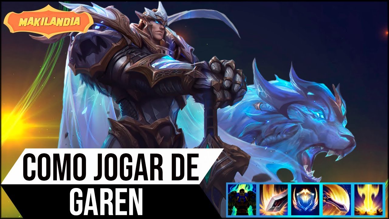 🔴 COMO JOGAR DE GAREN - O MELHOR TANQUE DO JOGO, NÍVEL 11 É GG  - FALA DO CHAMP O GUIA DEFINITIVO
