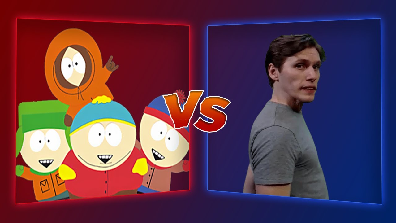 MUGEN Battle - Stan/Kyle/Eric Cartman/Kenny vs Jerma