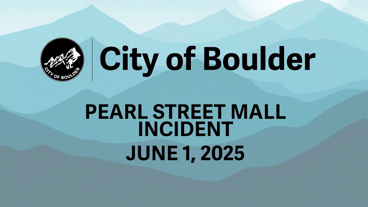 City of Boulder Pearl Street Mall Incident Press Conference -- June 1, 2025