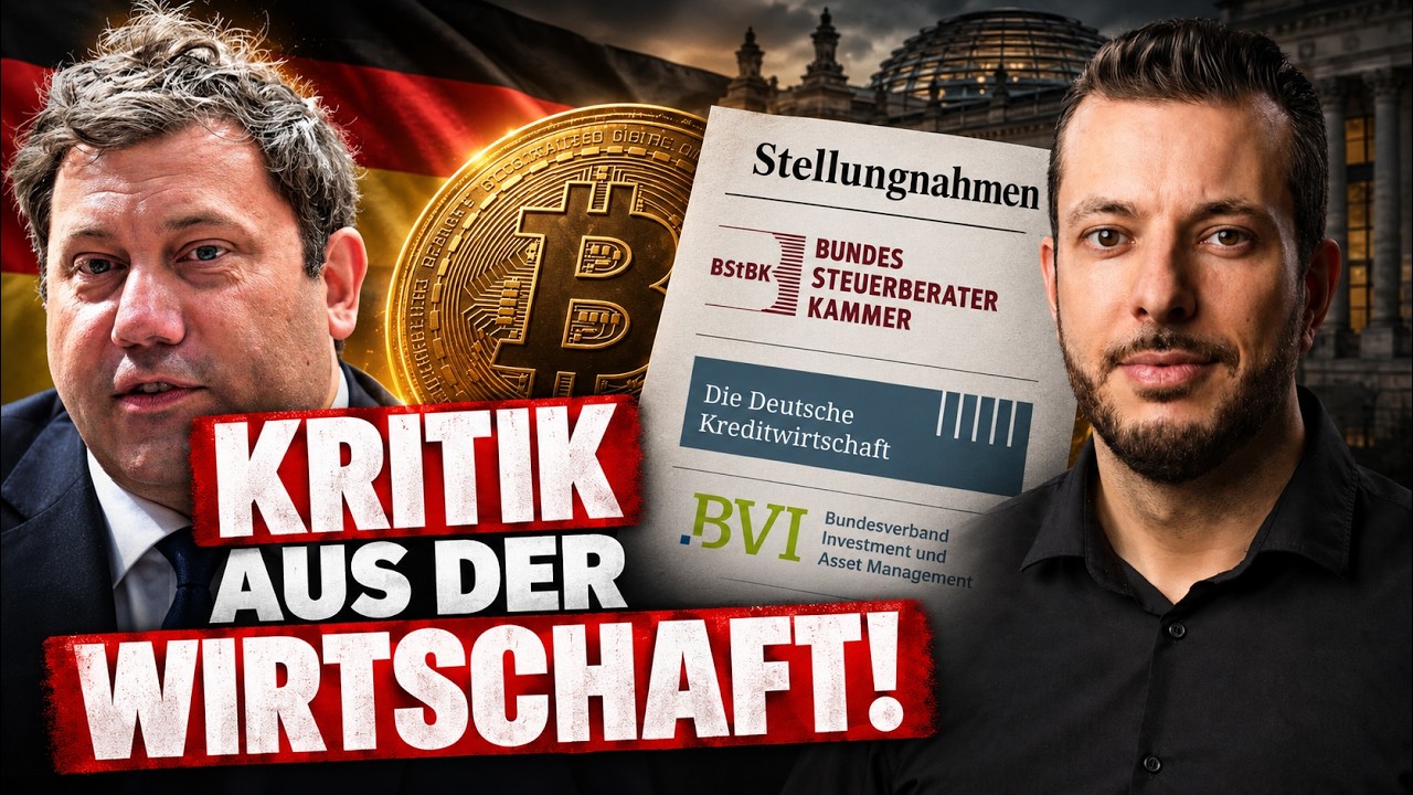 Klingbeils KRYPTO-STEUER: Jetzt kommt KRITIK aus der WIRTSCHAFT! 🔥