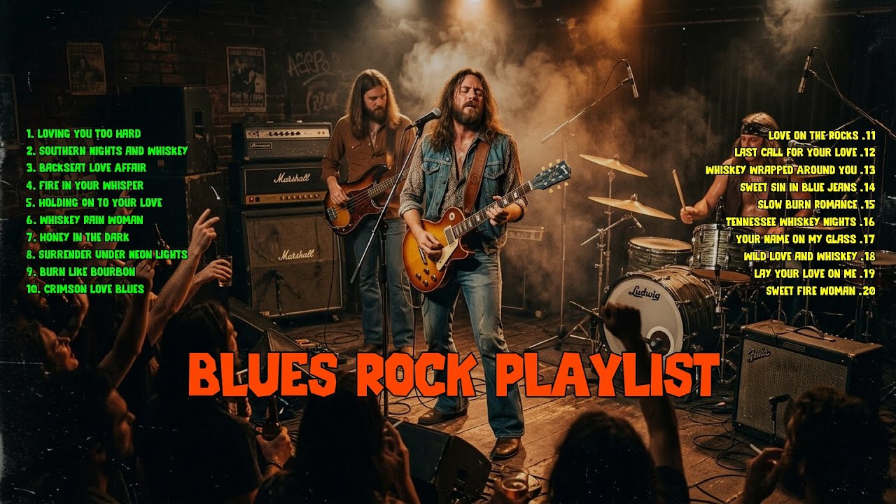 Legendary Blues Rock Experience – Hendrix, SRV, Clapton Inspired Guitar Energy