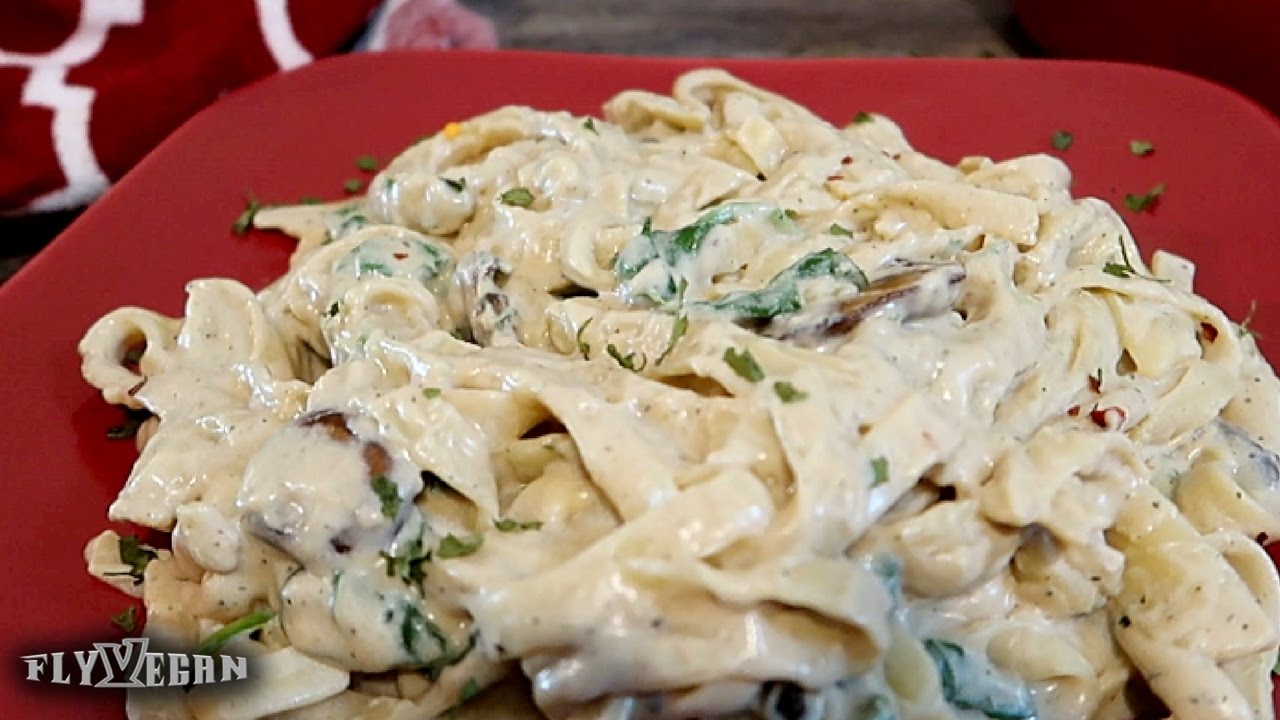 Vegan Fettuccine Alfredo