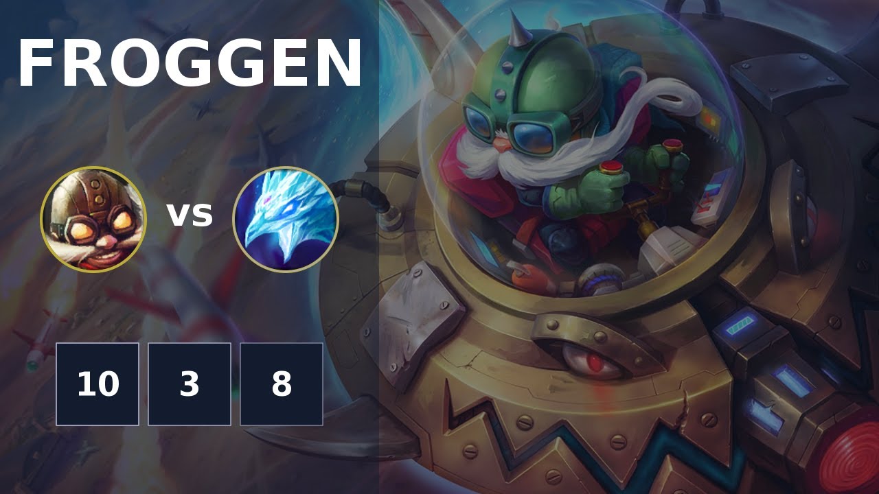 [ Froggen ] Corki MID vs Anivia 10/3/8 | NA GRANDMASTER | LOL Season 2022
