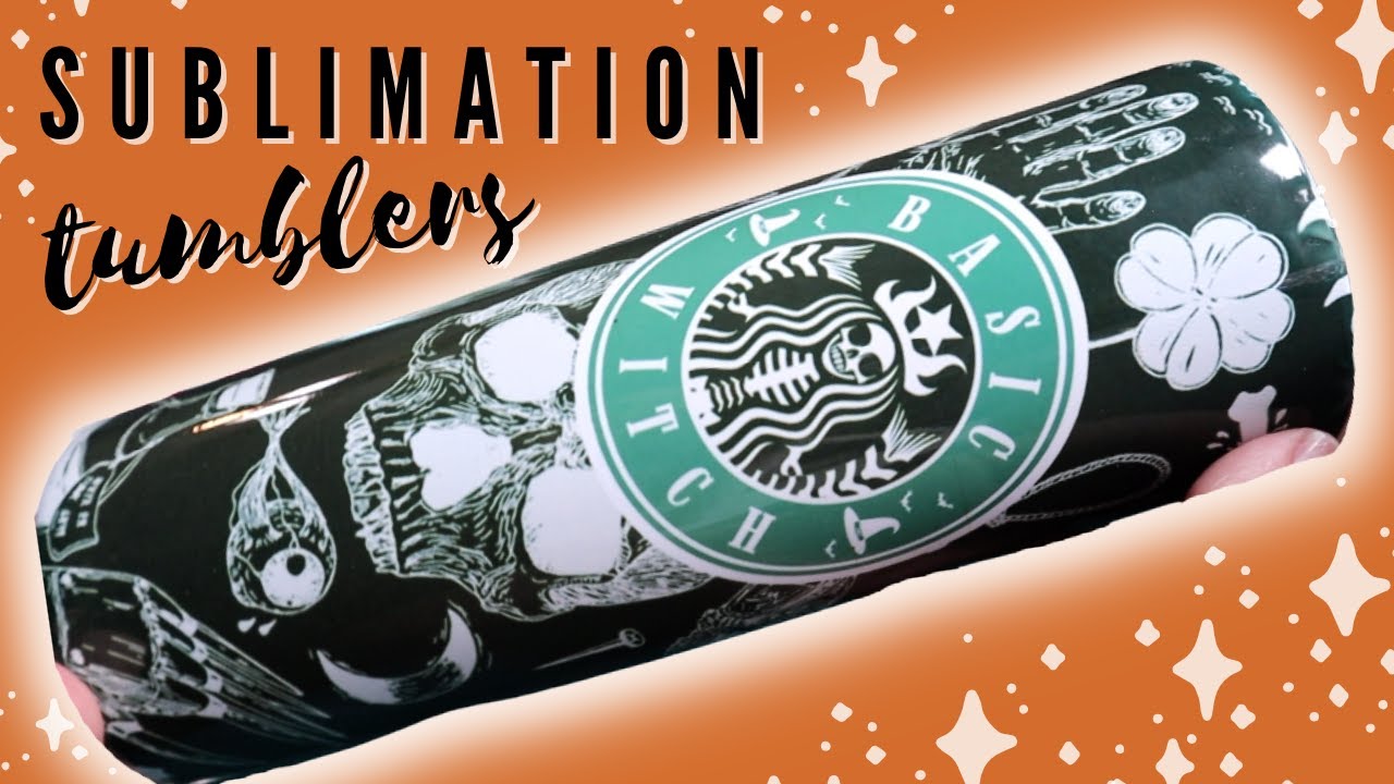 How To Sublimate Tumblers / Easy Sublimation Tumbler Tutorial / DIY Sublimating / Shrink Wrap Method