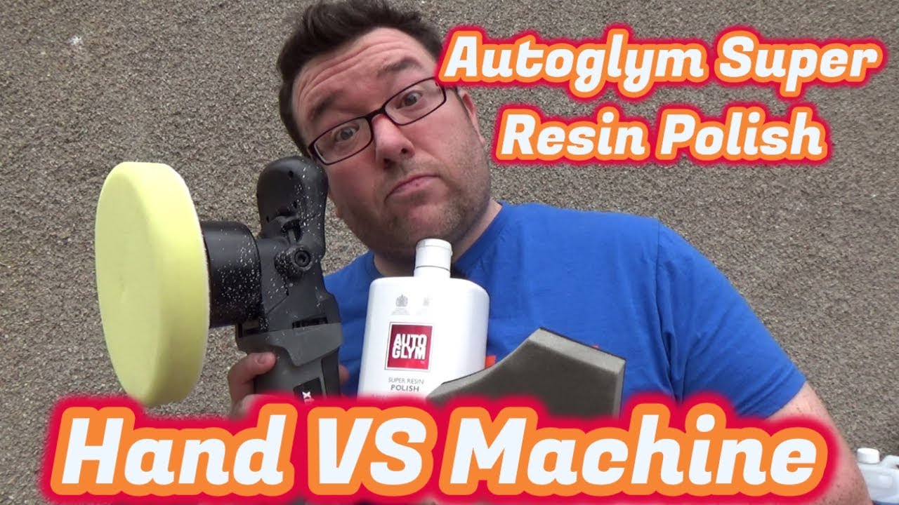 Ручная полировка против машинной! Супер-смоляная полироль Autoglym