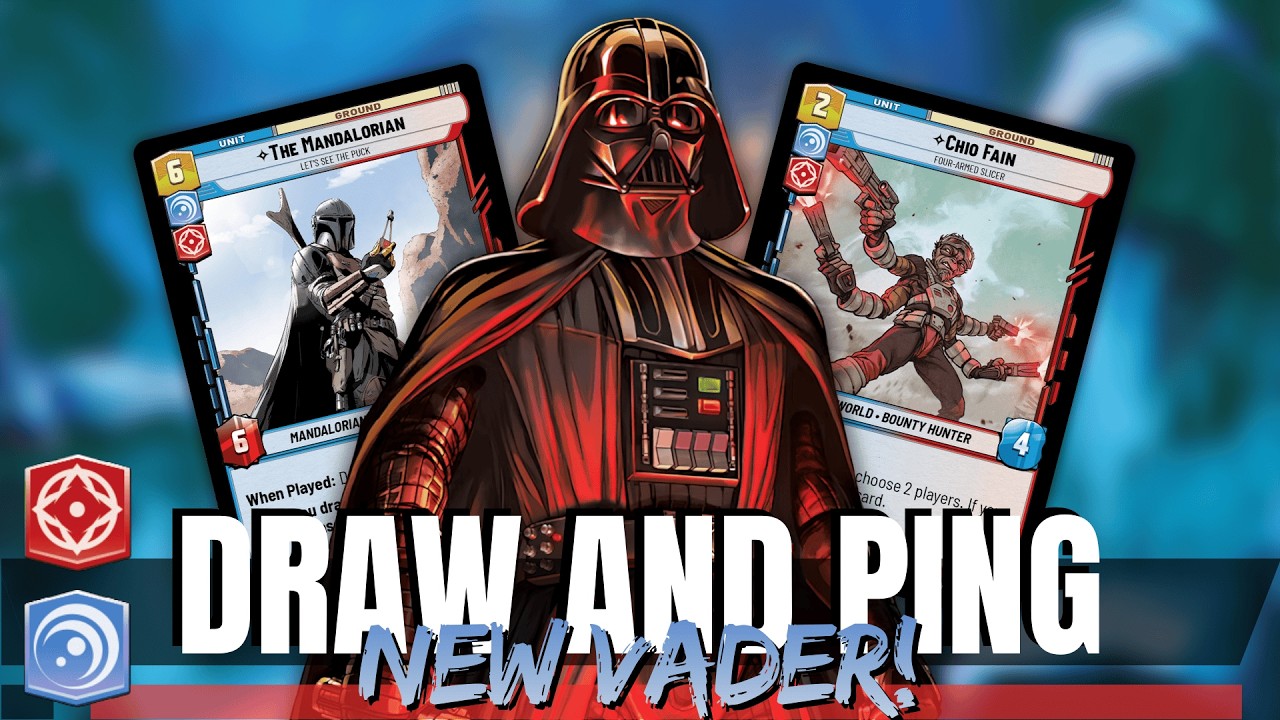 NEW VADER is GOOD! DARTH VADER BLUE! - Gameplay / Star Wars Unlimited