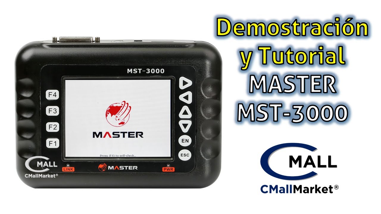 MASTER MST-3000 - Scanner Profesional para Motos - Demostracion - VENTAS COLOMBIA 3165156942