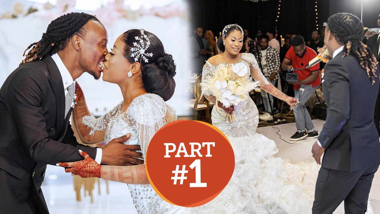 PART ONE : USIKU wa WANANDOA BARNANA & RAYA WEDDING DAY💍MLIMANI CITY  FULL HD..