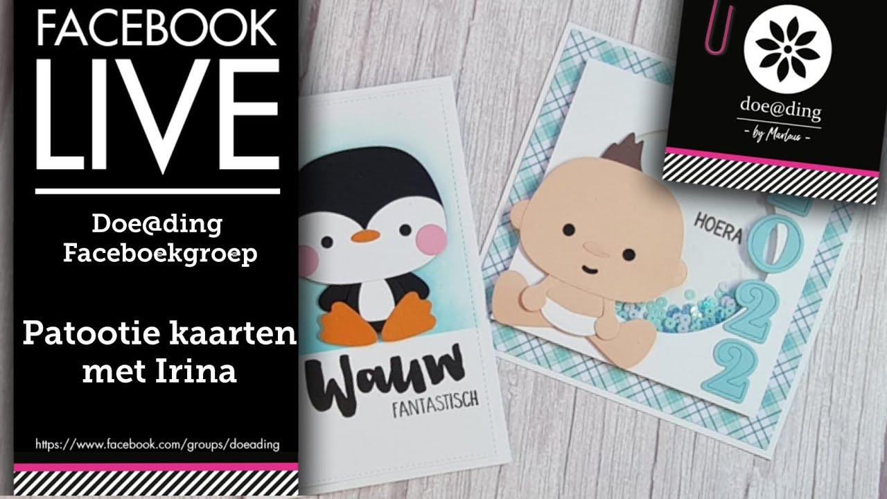 15 jaar Doe@ding Live Patootie kaarten met Irina
